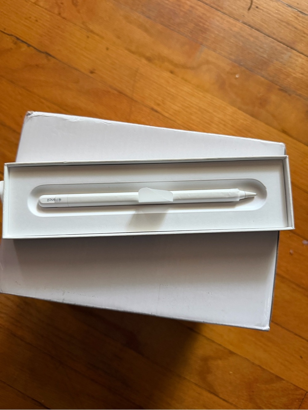 Opened box Apple Pencil USB C in Original box
